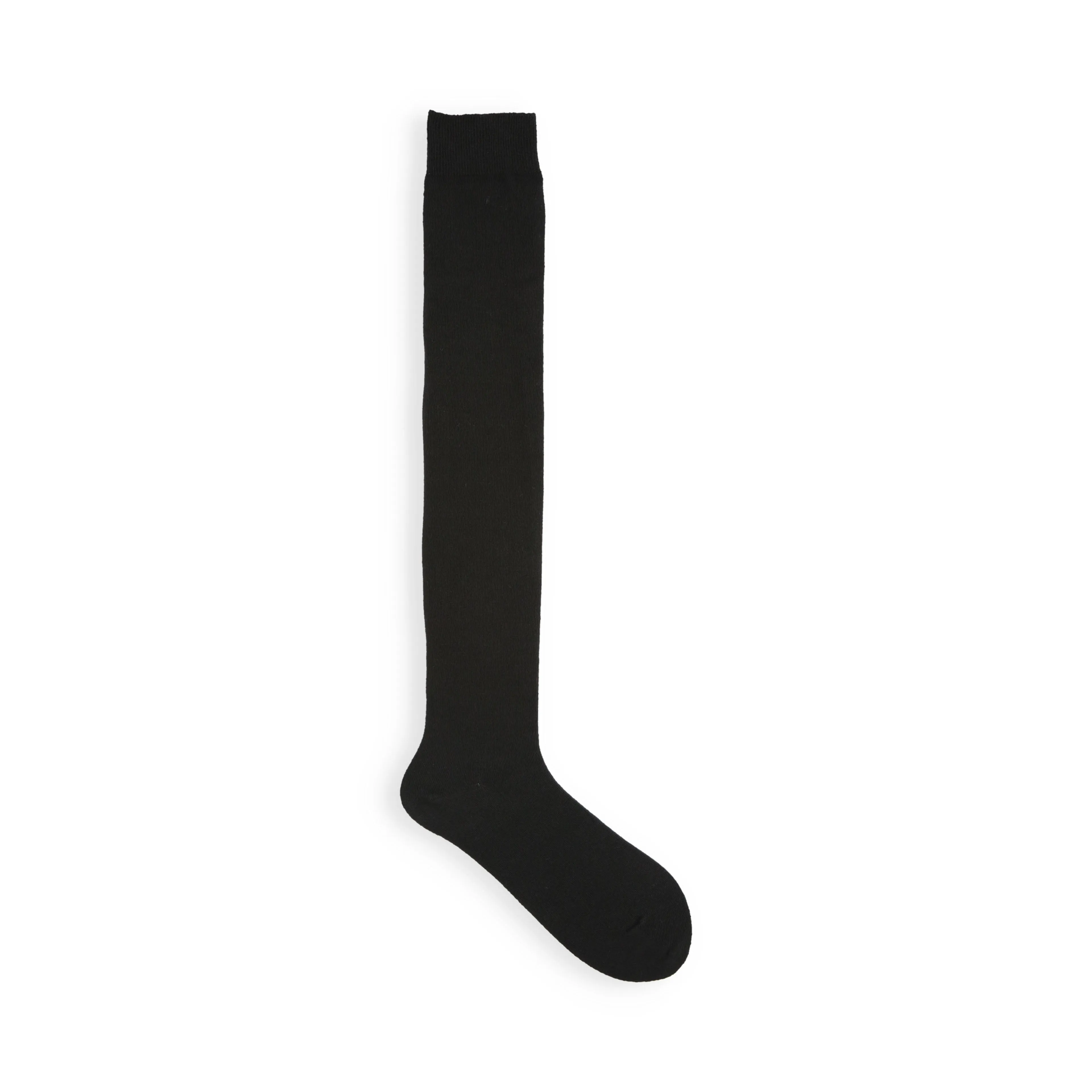 011180053 Plain Casual Over The Knee Socks