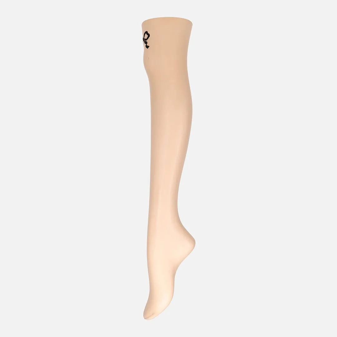 011900221 Playful Ribbon Pattern Tights 30D