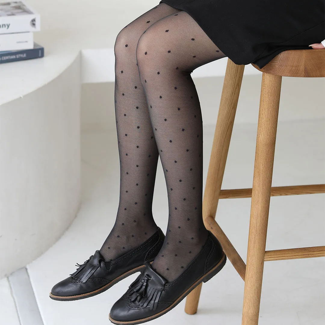 011900224 Clear Dots Sheer Tights 20D TL
