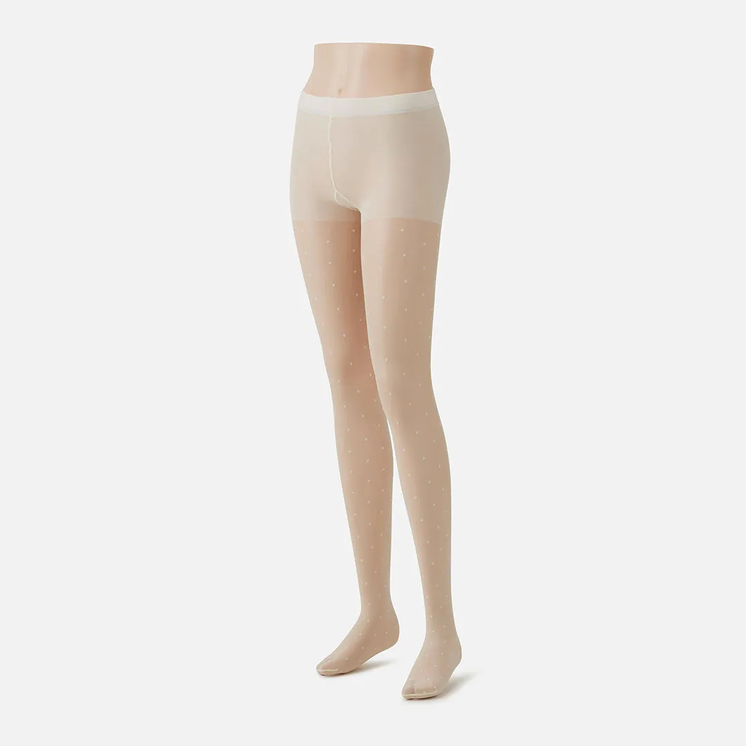 011900224 Clear Dots Sheer Tights 20D TL