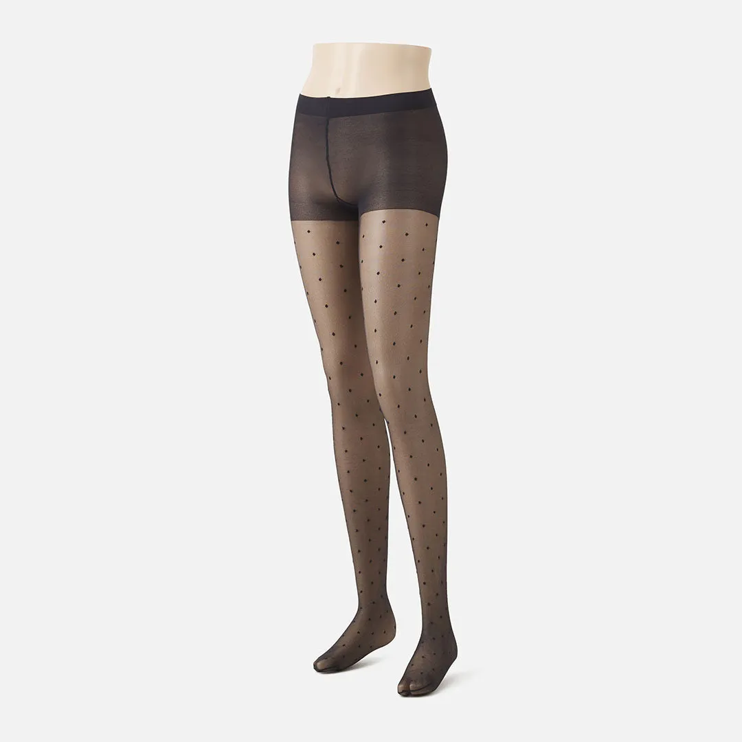 011900224 Clear Dots Sheer Tights 20D TL