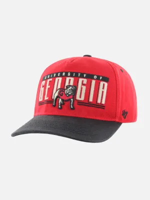 47’ Brand Georgia Bulldogs Double Header Baseline Hitch Hat - Red