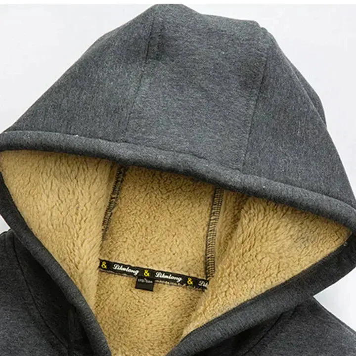 Aiden | Men's Hooded Winter Jacket with Fleece