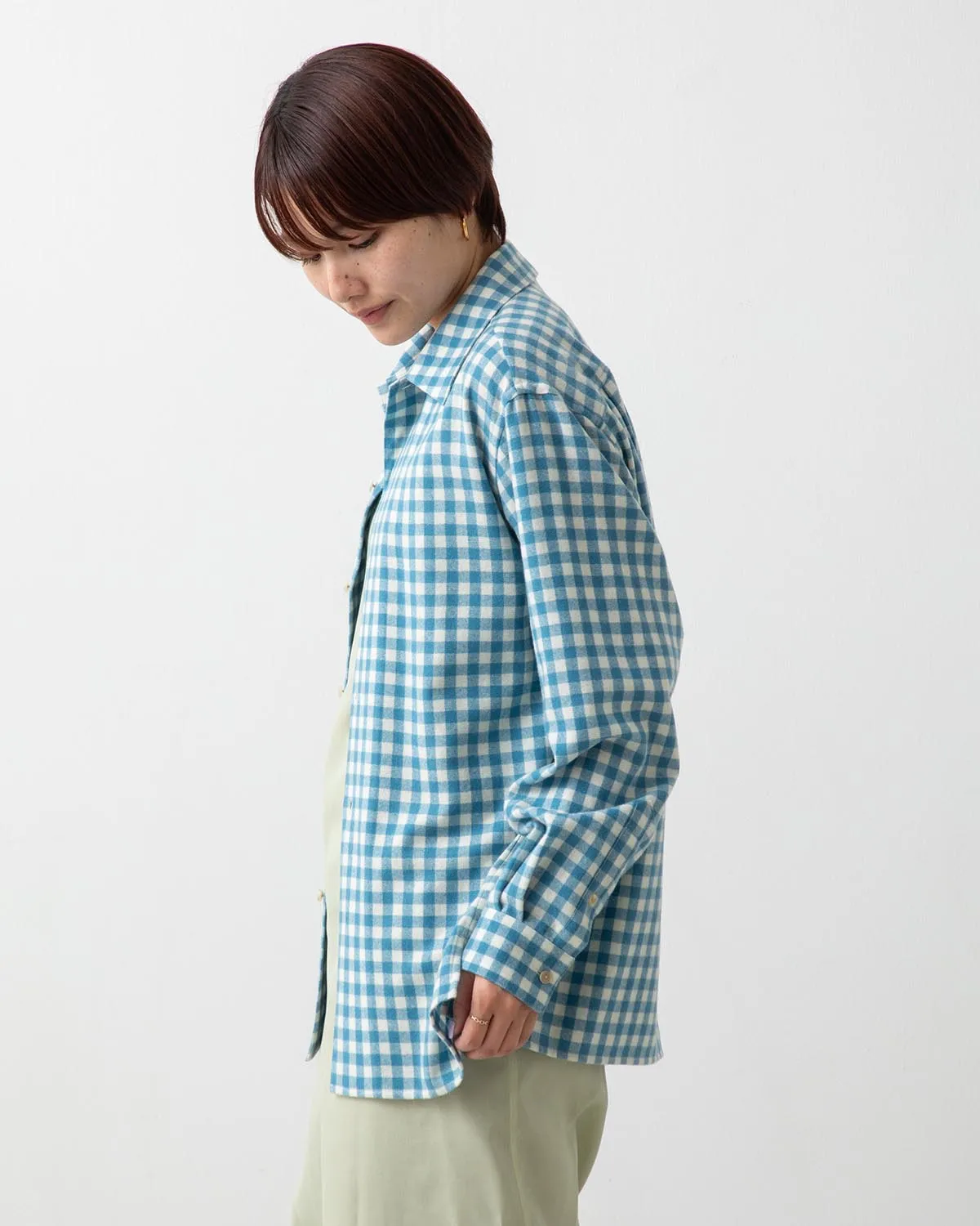 AIRY SMOOTH CASHMERE SHIRT BLOUSON (WOMEN'S)