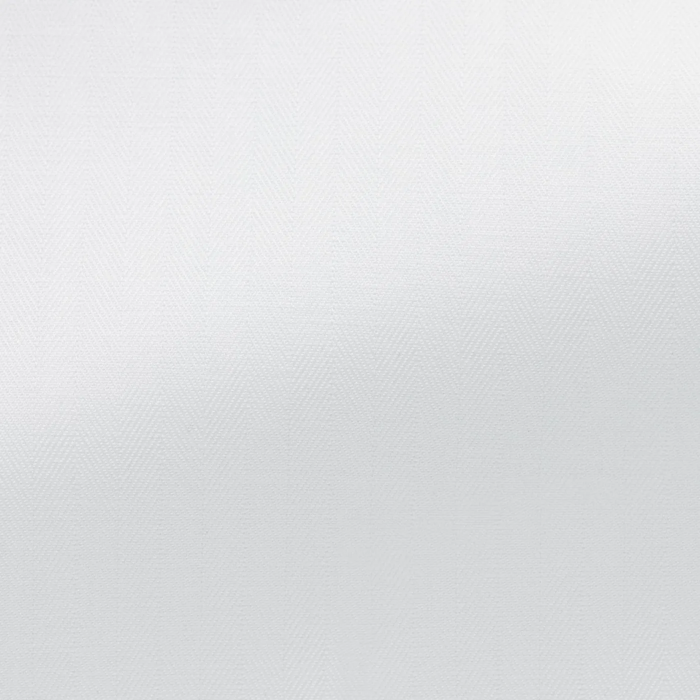 Albini White Twill Herringbone 365 Easy Care Fine Cotton