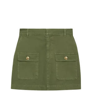 Aliza Skirt in Army Green