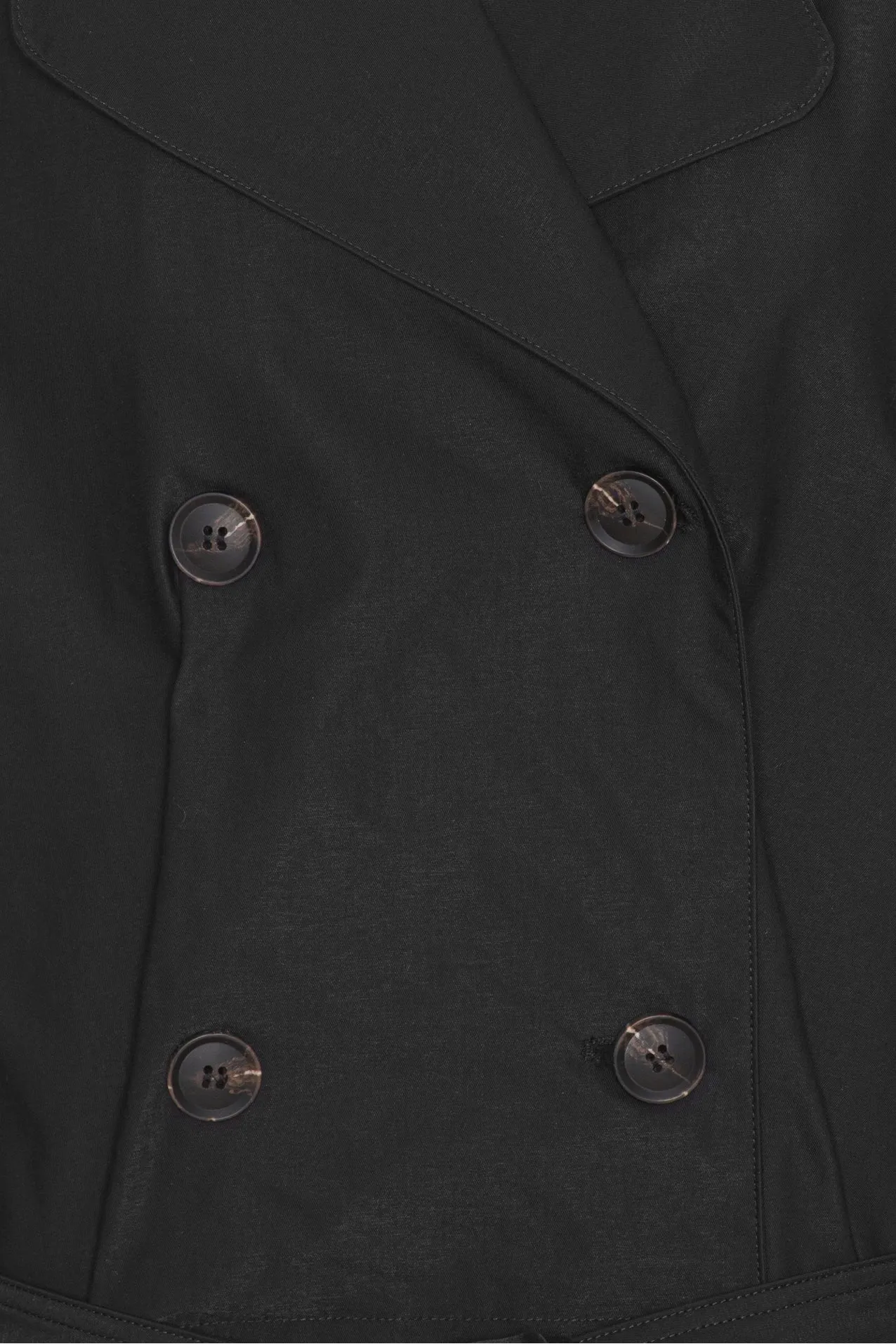 AlmaIC Trenchcoat - Sort