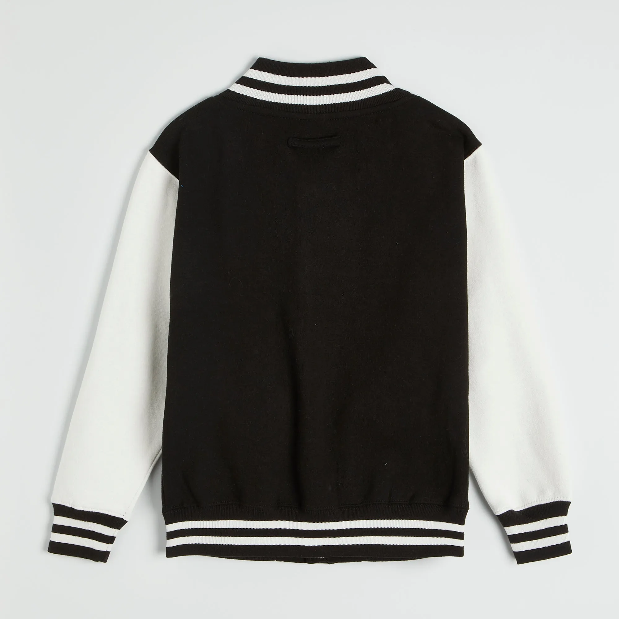 Alphabet Black Varsity Jacket