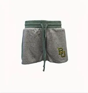 AMERICAN COLLEGIATE Women's Grey Baylor Dolphin Shorts #W8021 NWT