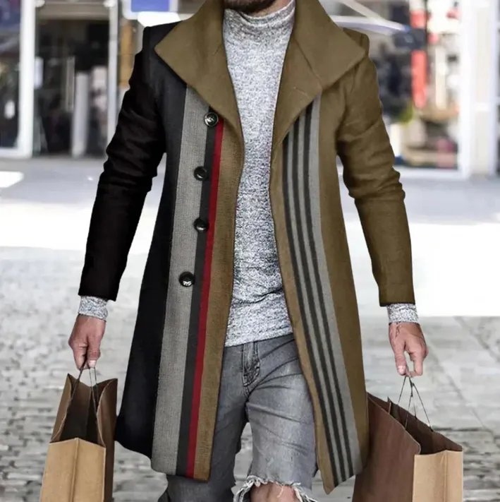 Anatoly | elegant tailored long men's coat