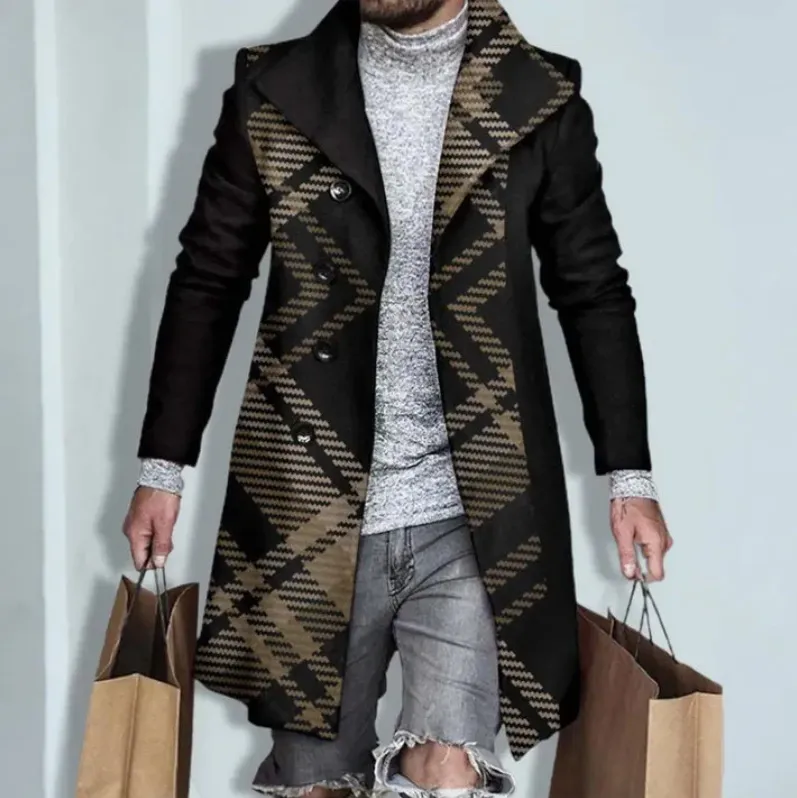 Anatoly | elegant tailored long men's coat