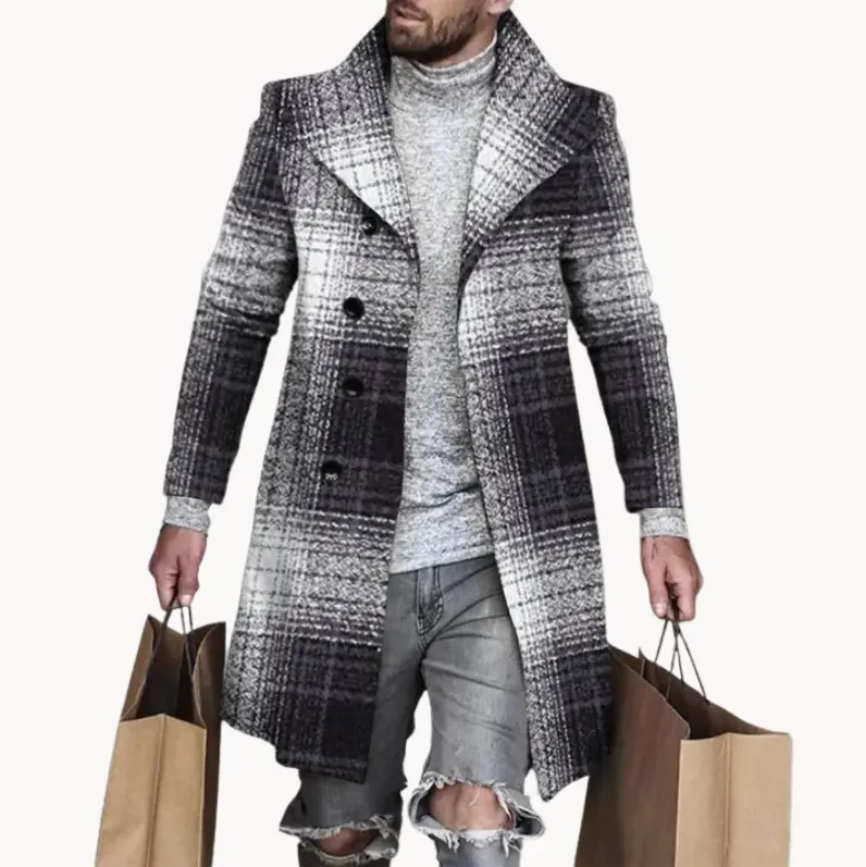 Anatoly | elegant tailored long men's coat