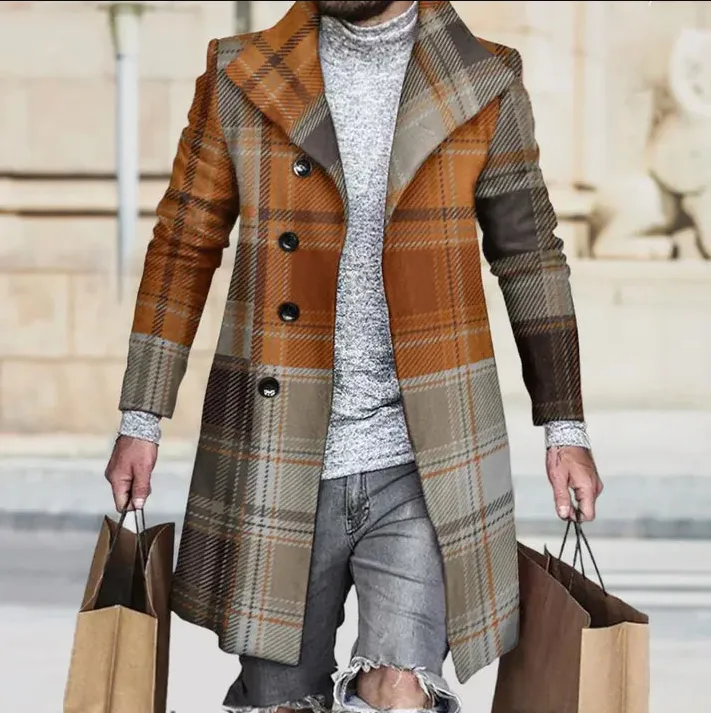 Anatoly | elegant tailored long men's coat