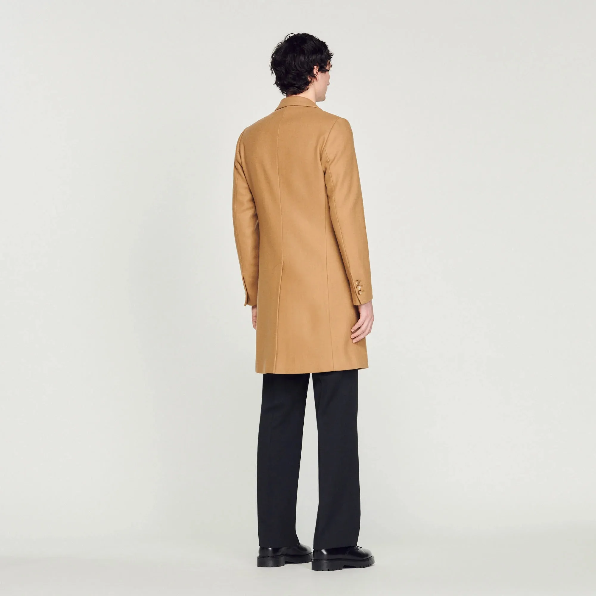 Apollo Wool Coat Beige