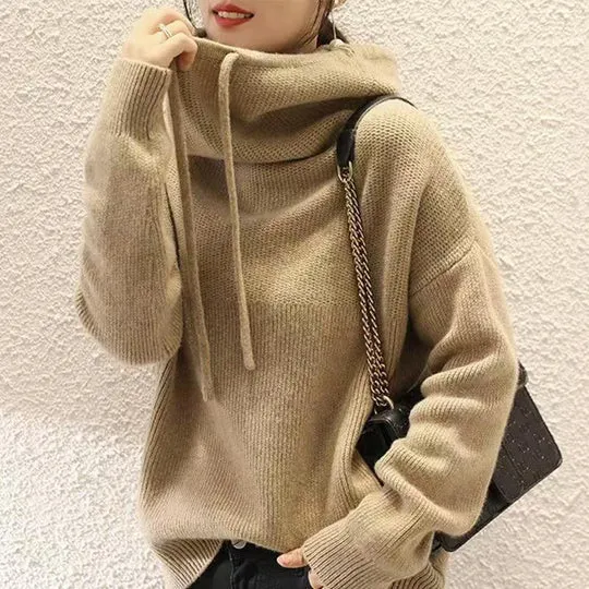 Aria | Knit Hoodie
