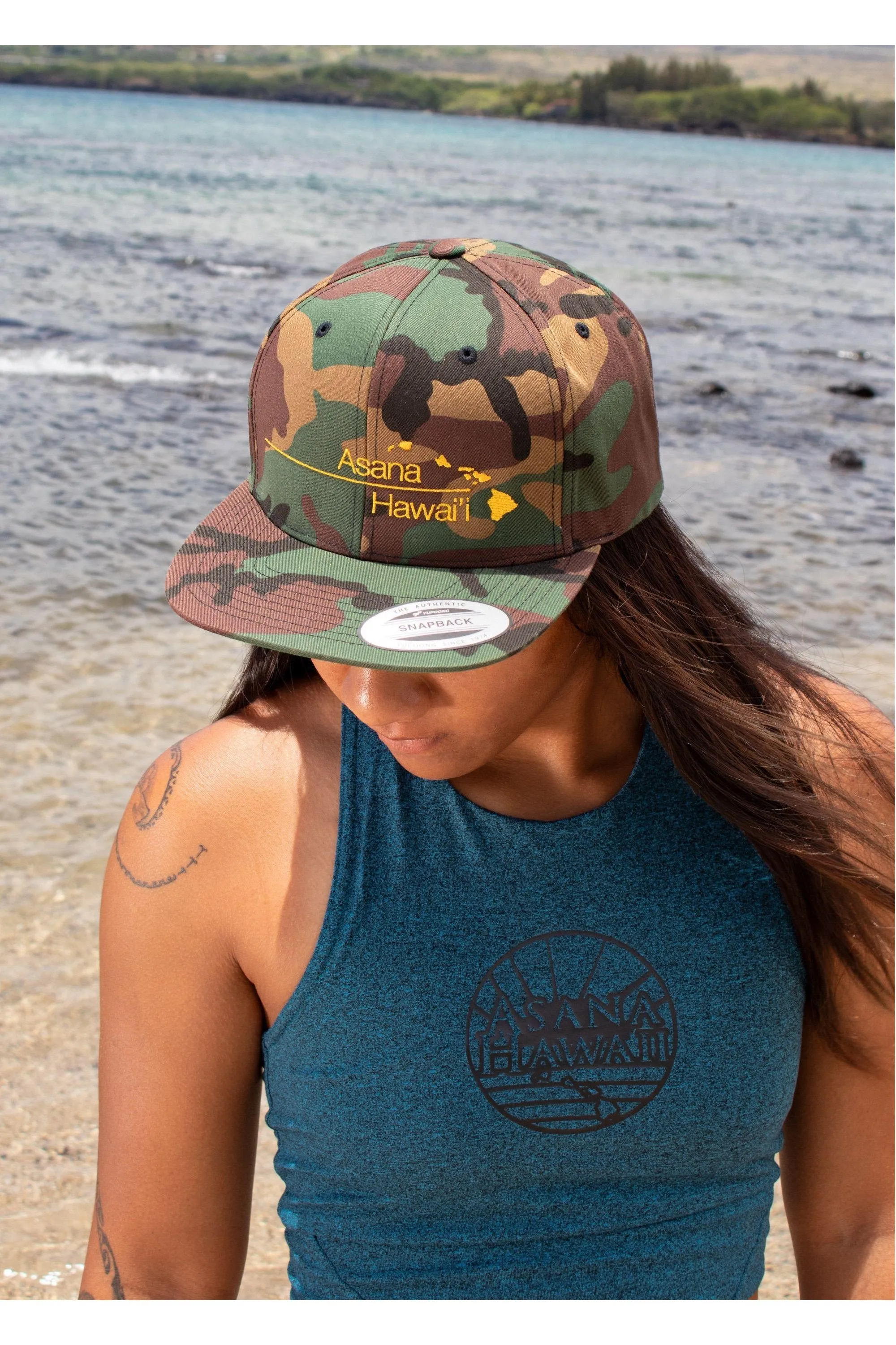 Asana Hawaii Snapback Hat