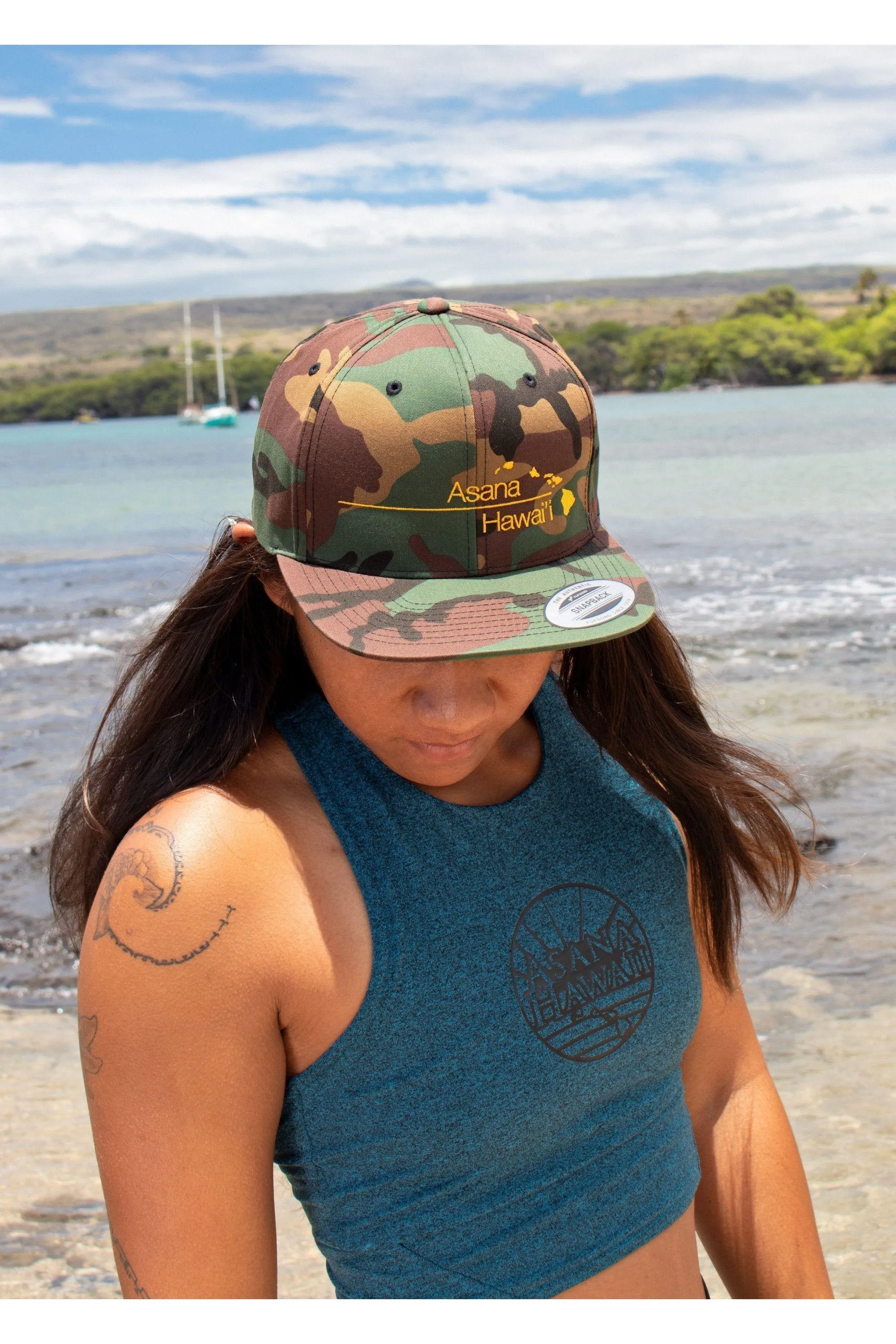 Asana Hawaii Snapback Hat
