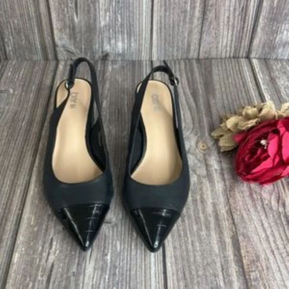 Bar III Tenley Slingback Block-Heel Pumps 6