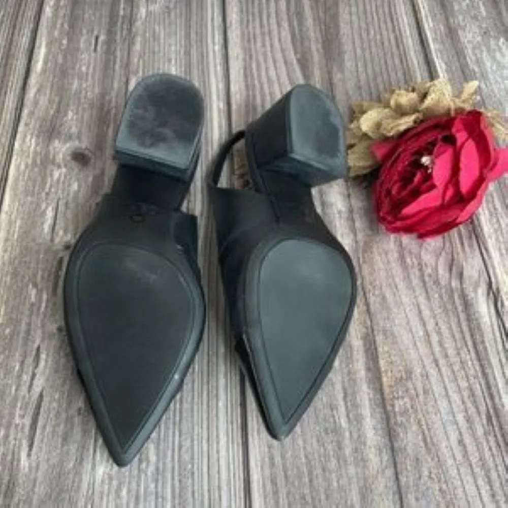 Bar III Tenley Slingback Block-Heel Pumps 6