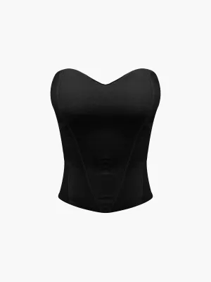 Baylen Bustier Top | Elena – Women’s Structured Bustier with Defined Cup Detailing