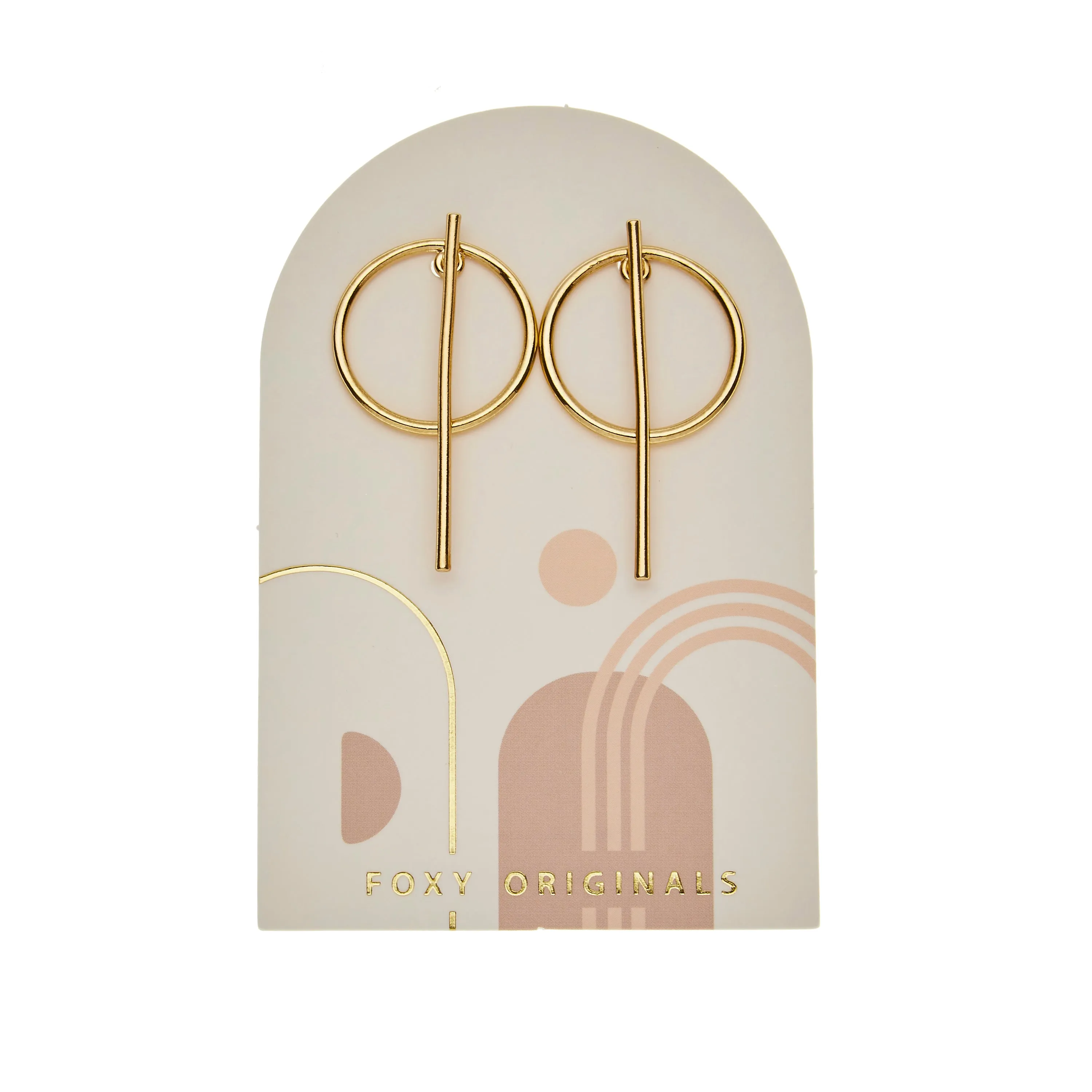 Beatrix Earrings in Gold