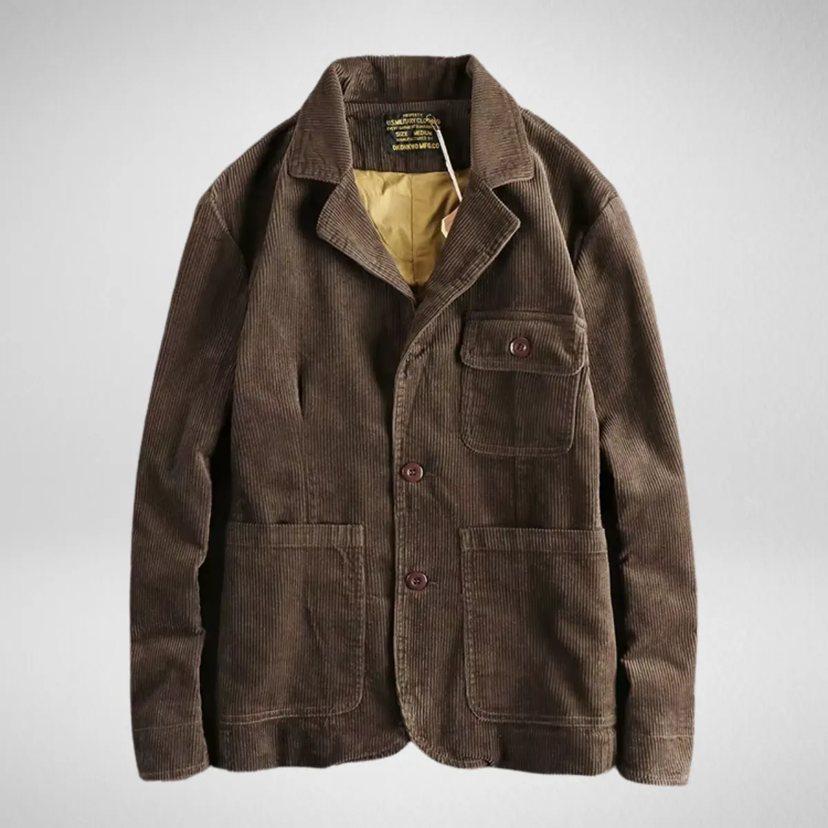 BelleYork | Retro Corduroy Blazer