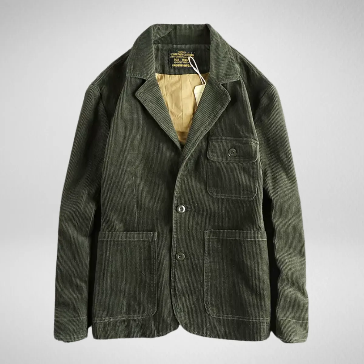 BelleYork | Retro Corduroy Blazer