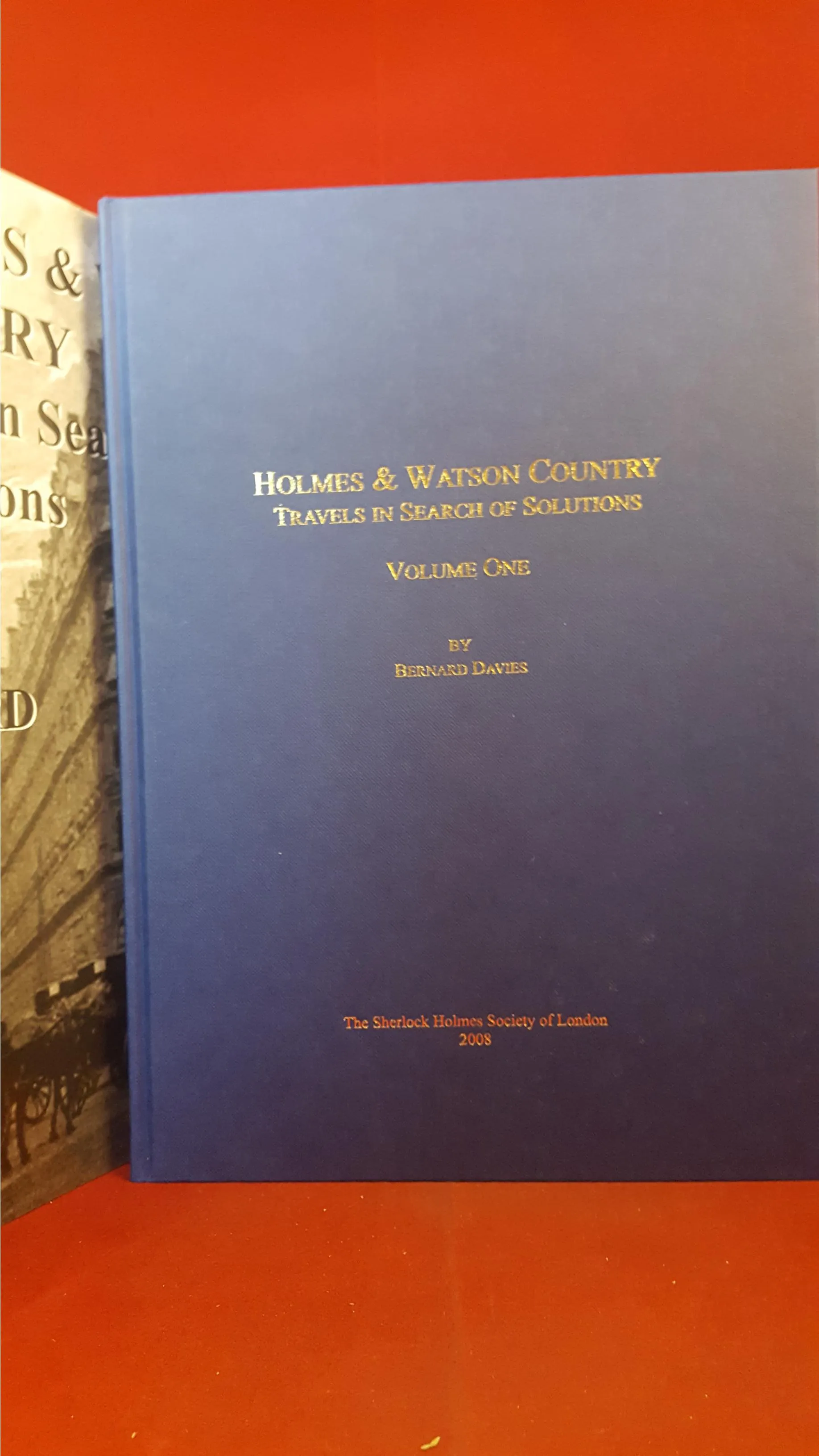 Bernard Davies-Holmes & Watson Country 1&2, Sherlock Holmes, 2008, Signed, Limit 1st