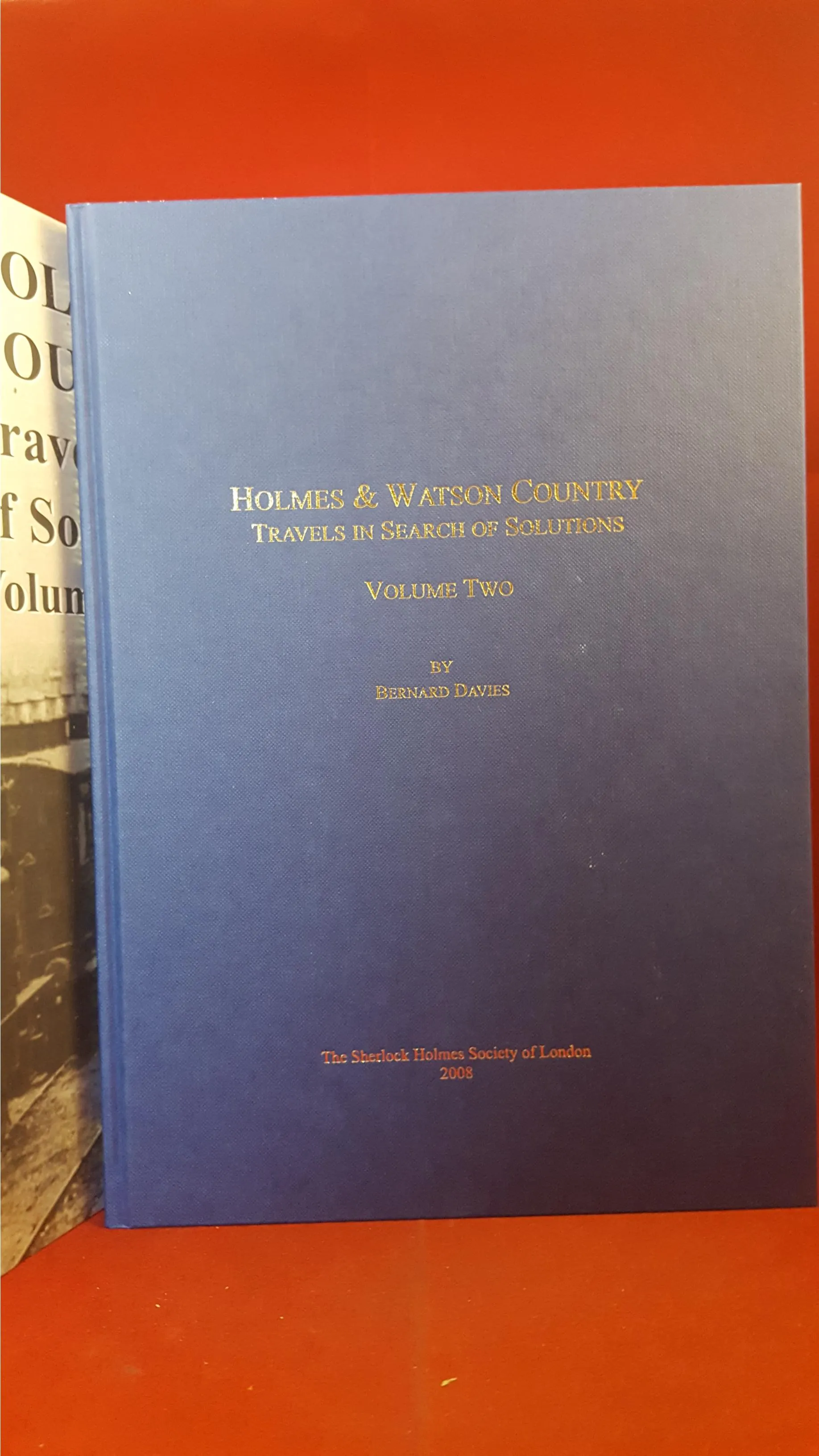 Bernard Davies-Holmes & Watson Country 1&2, Sherlock Holmes, 2008, Signed, Limit 1st