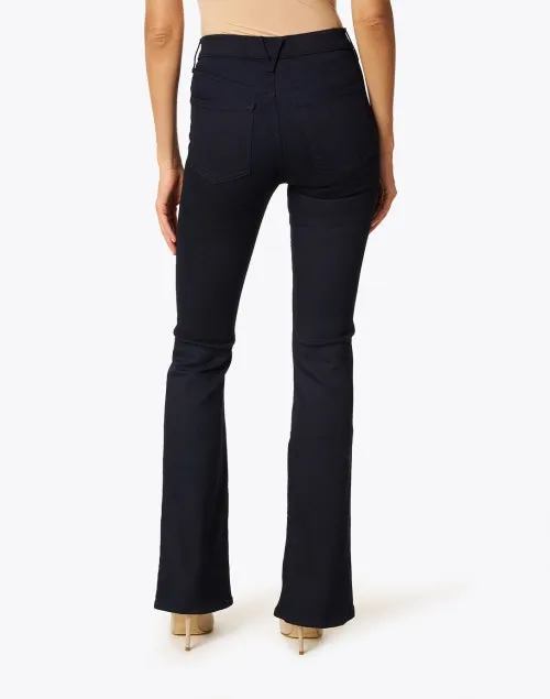 Beverly Indigo High Rise Flare Stretch Jean