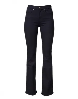 Beverly Indigo High Rise Flare Stretch Jean