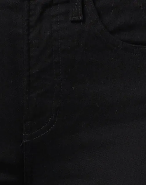 Beverly Onyx Essential High Rise Flare Stretch Denim Jean