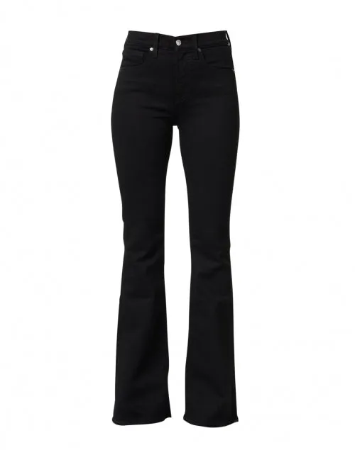 Beverly Onyx Essential High Rise Flare Stretch Denim Jean