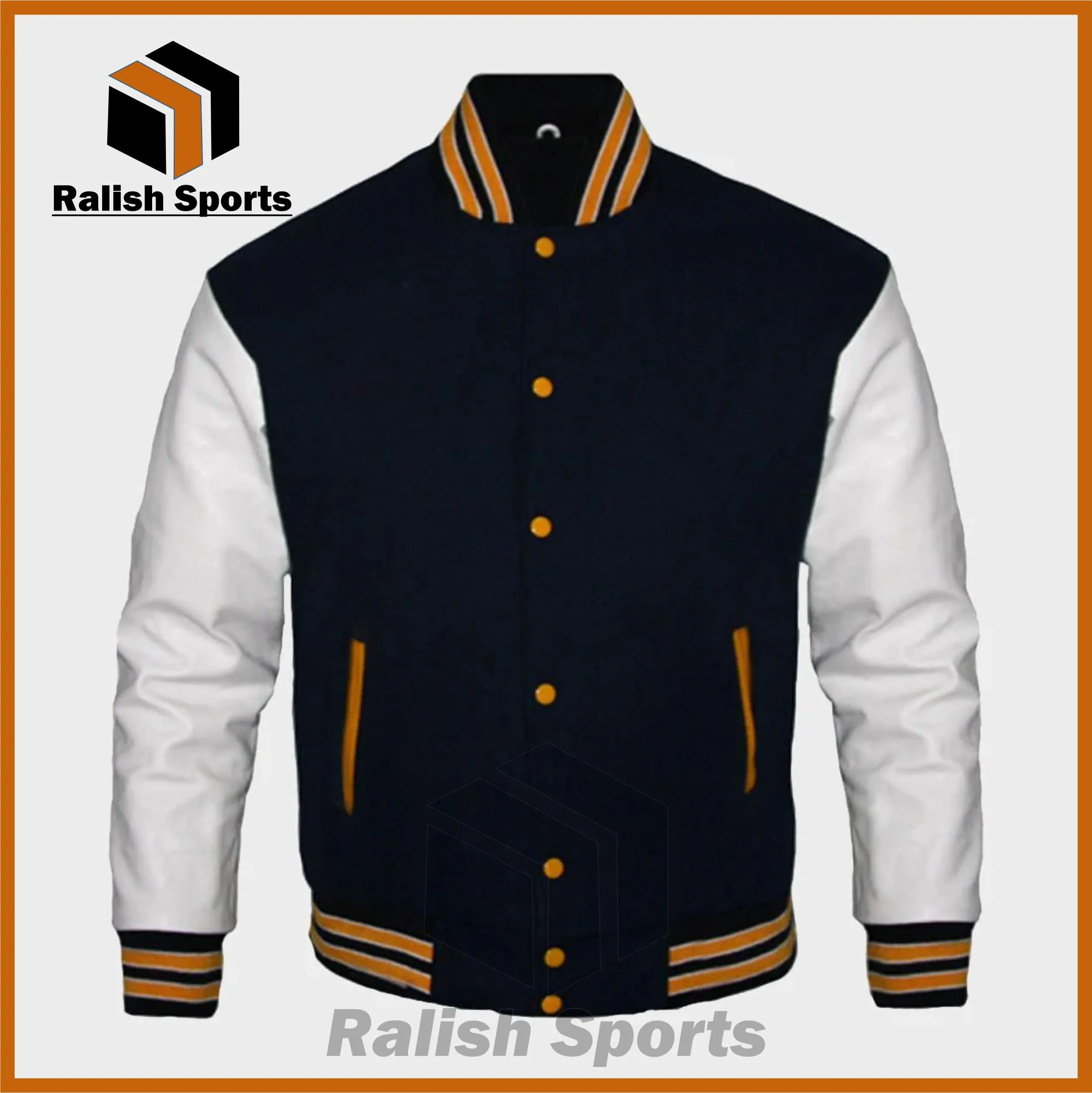 Black And White Varsity Jacket