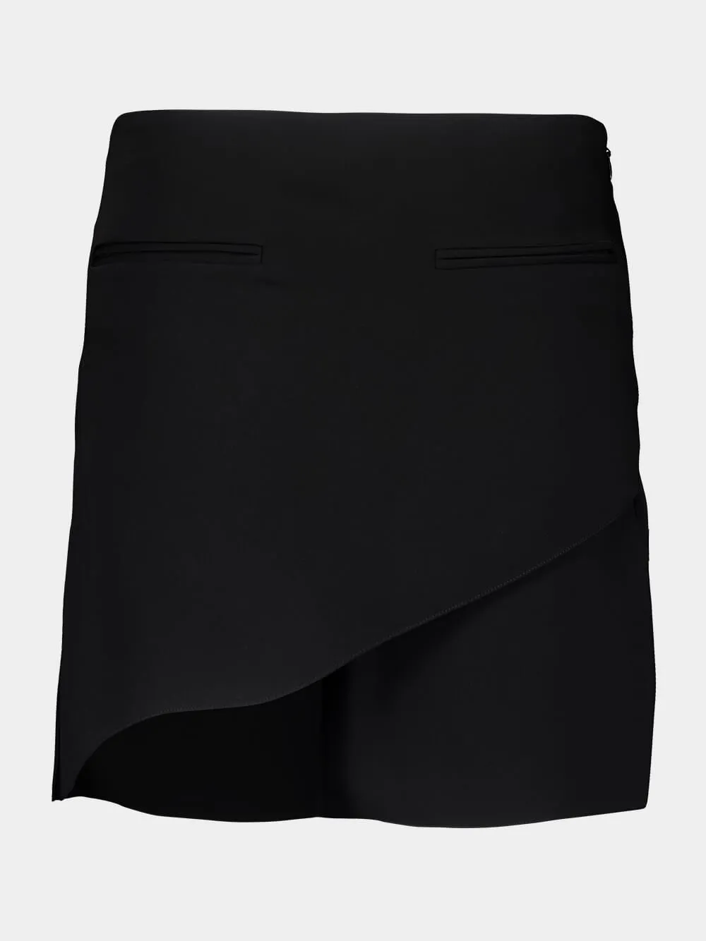 Black Infinity Mini Skirt