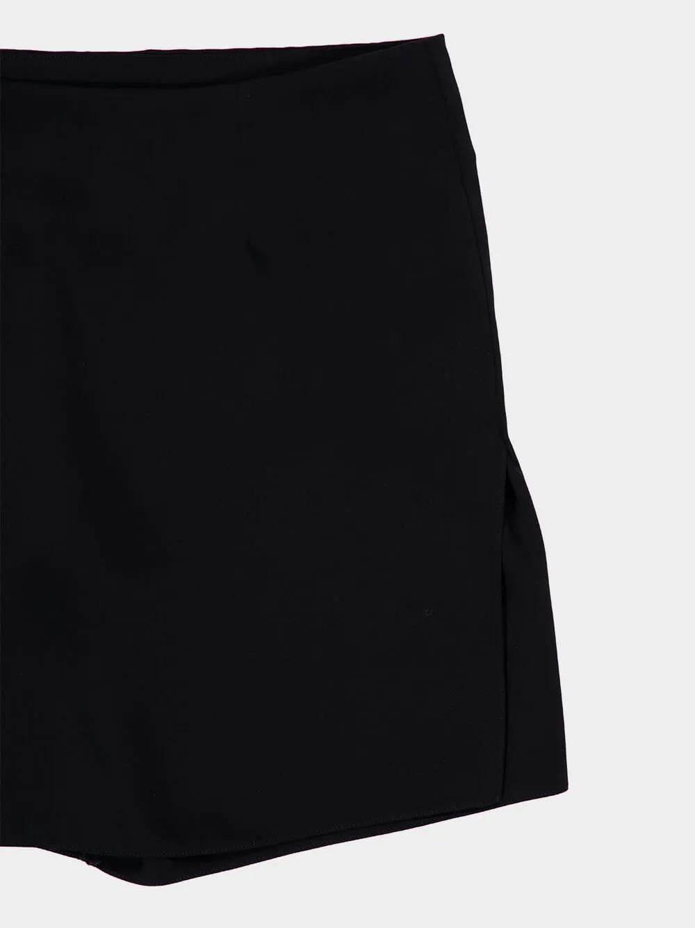 Black Infinity Mini Skirt