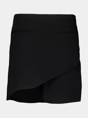 Black Infinity Mini Skirt