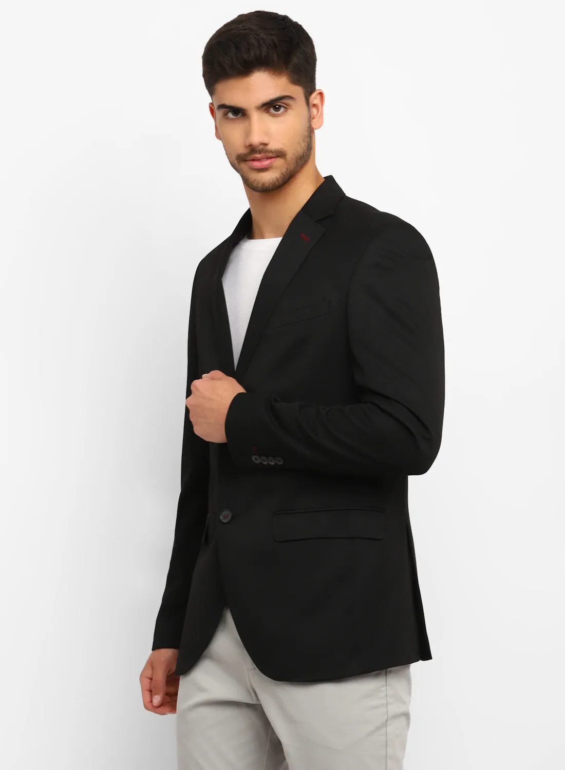 Black Notch collar Jacket