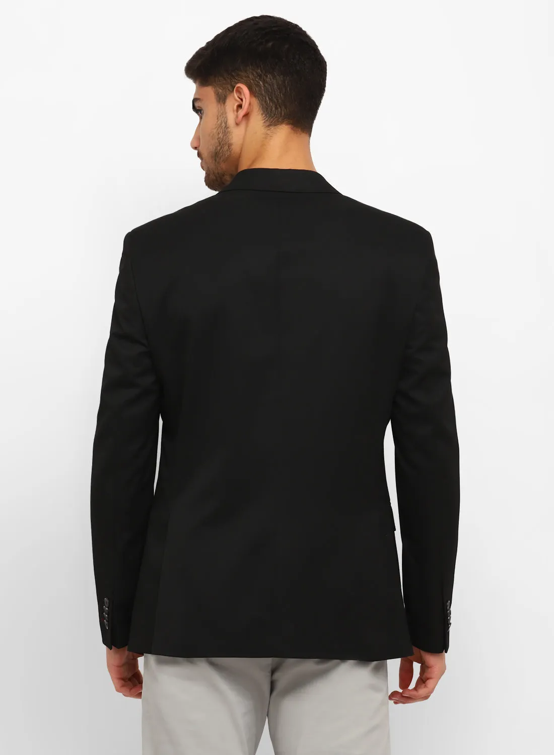 Black Notch collar Jacket