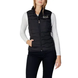 Black Polyester Jackets & Coat