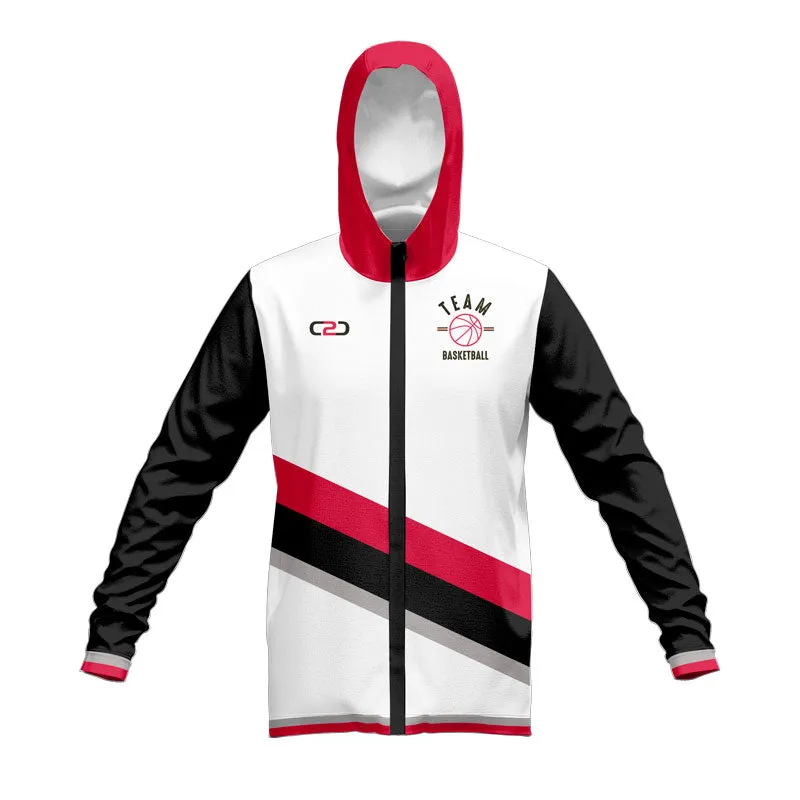 Blazers-Inspired SlimFit HP Tech Zip Hoodie Design Your Own