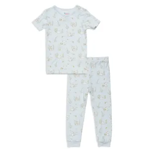 Blue Hoppily Ever After No Drama Pajama S/S Set