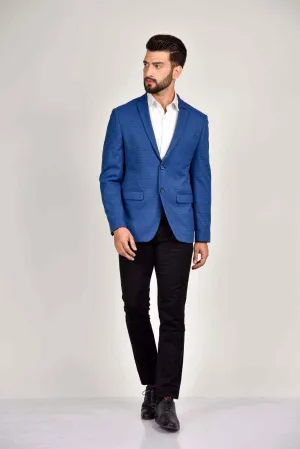 Blue Tweed Blazer