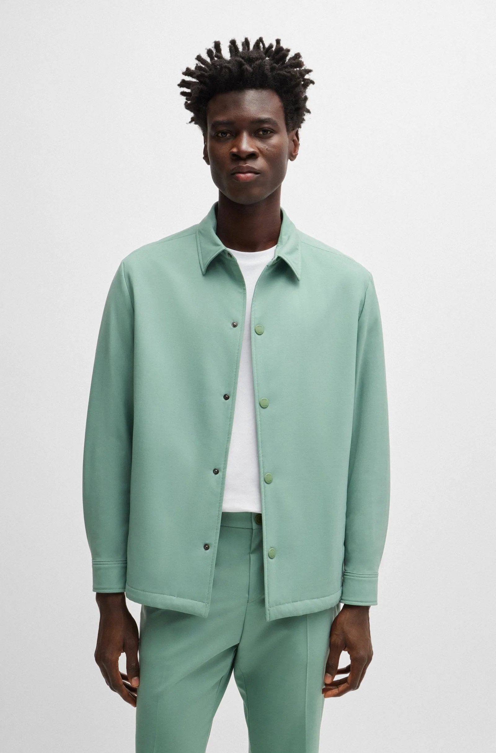 BOSS Blazers Relaxed Fit in Wool Mix - P-CARPER-COACH-P-243 10251187 01-50521571
