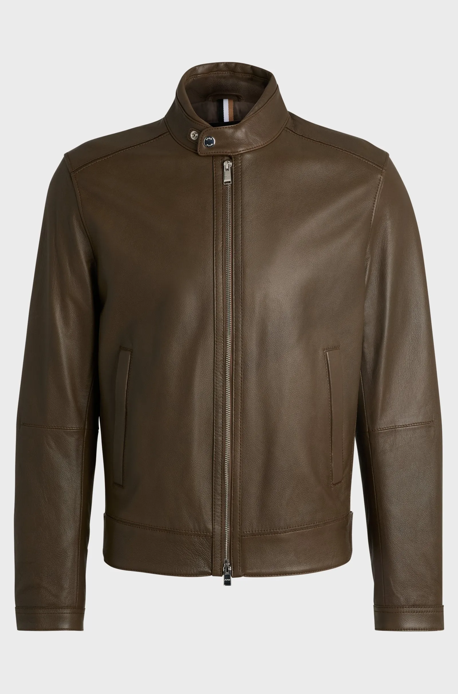 BOSS Casual Jackets Regular Fit in Leather - H-MANSELL2 10257647 01-50518906