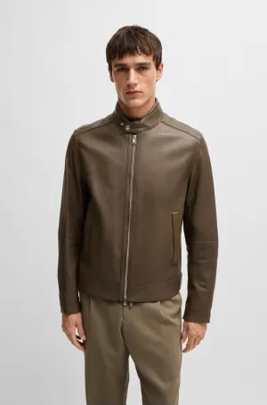 BOSS Casual Jackets Regular Fit in Leather - H-MANSELL2 10257647 01-50518906