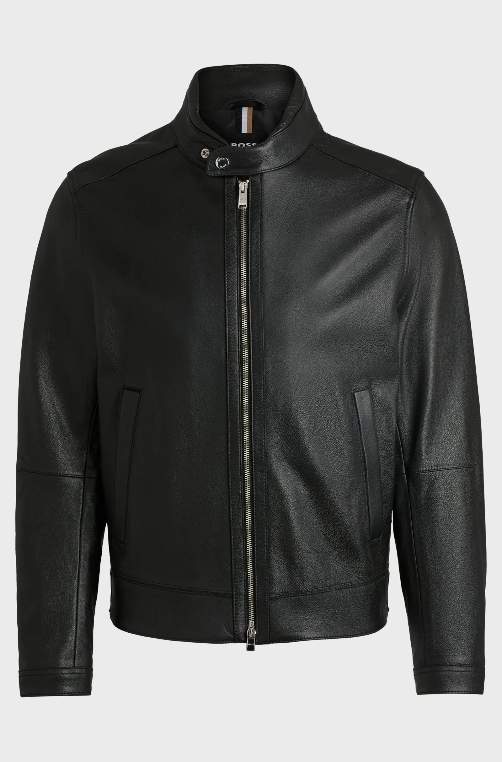 BOSS Casual Jackets Regular Fit in Leather - H-MANSELL2 10257647 01-50518906