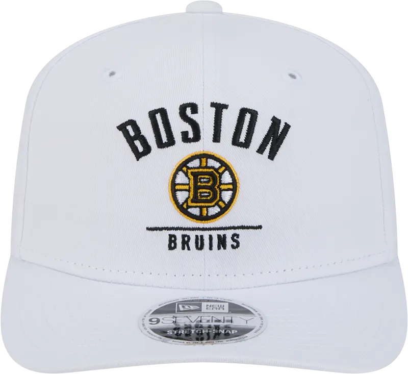 Boston Bruins 9SEVENTY Stretch Snap White