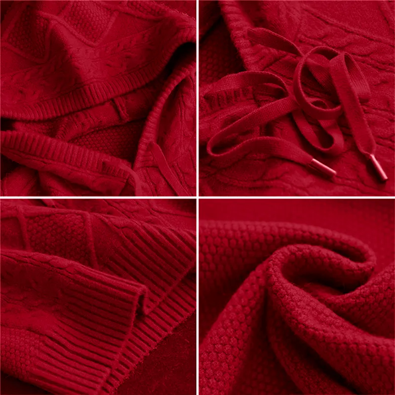 BRIELLE COUTURE JACQUARD HOODIE