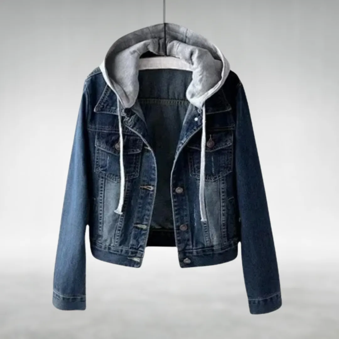Cara | Demin Hoodie Jacket